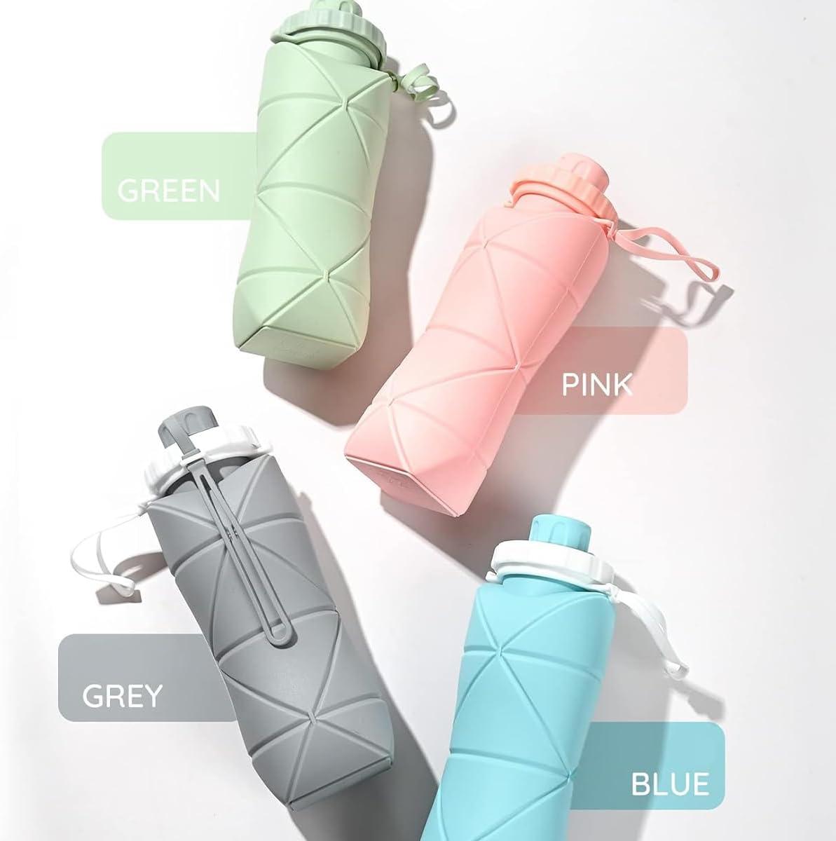 Collapsible Silicone Water Bottle