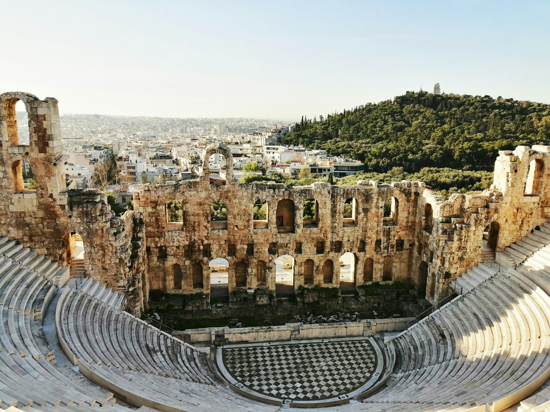 Athens ruins, Greece travel