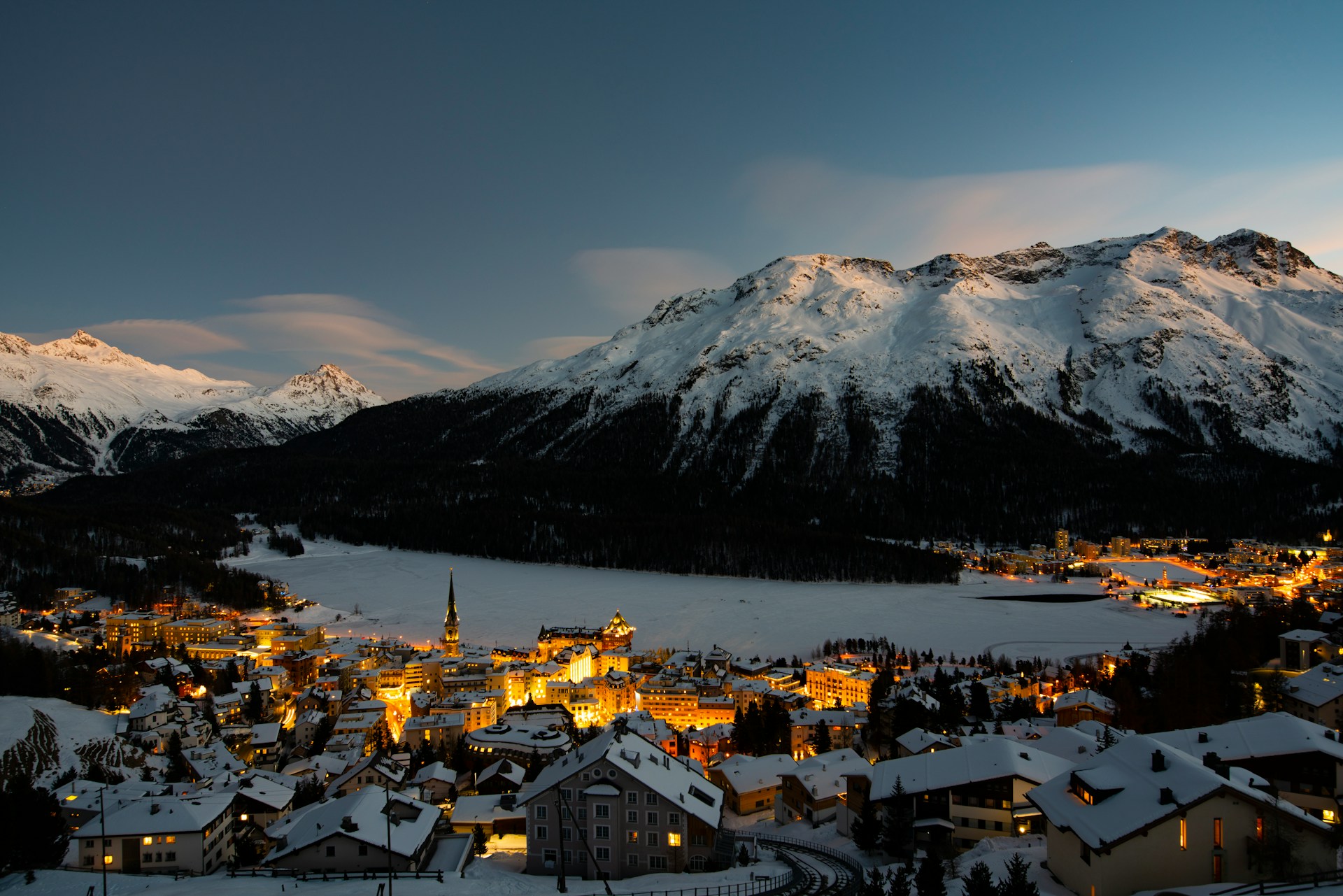 St Moritz Switzerland Winter