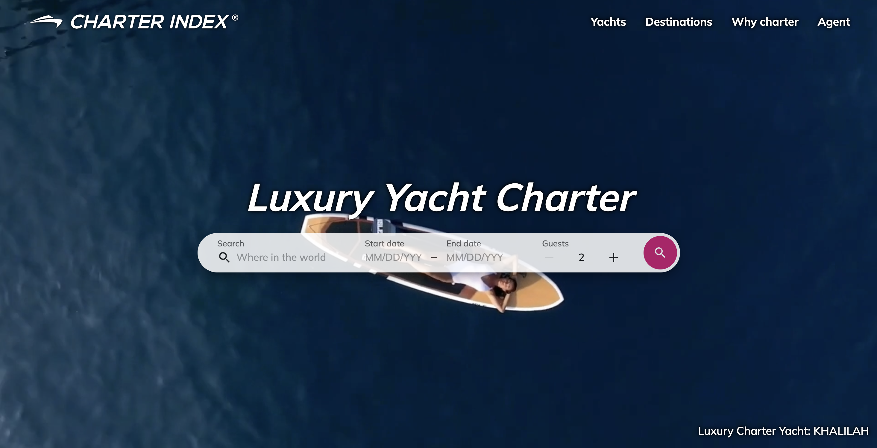 Yacht Charter Index